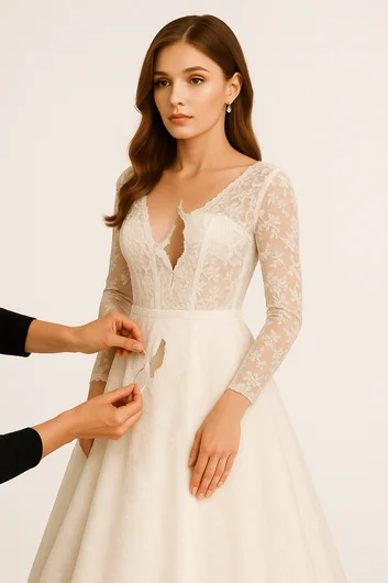 wedding dress fitting appointment Bridal Fittings London | Luxury Wedding Dress
